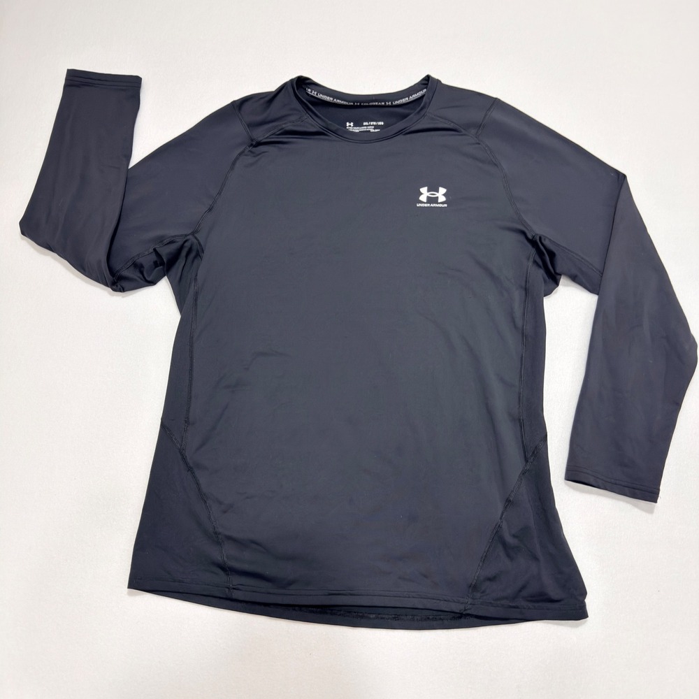 Under Armour ColdGear Fitted Long Sleeve Shirt 2XL Black